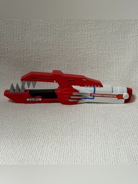 Vintage 1991 Bandai Mighty Morphin Power Rangers Red Ranger Gun Blaster Works!